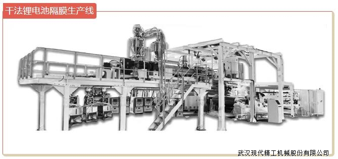 干法锂电池隔膜生产线